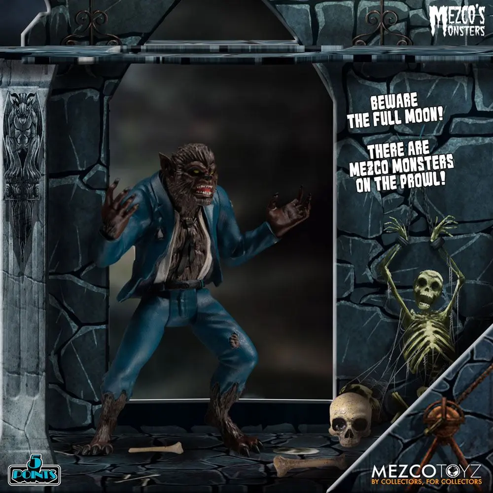 Set Deluxe Turnul Groazei figurine de acțiune Mezco's Monsters 5 Points 9 cm poza produsului