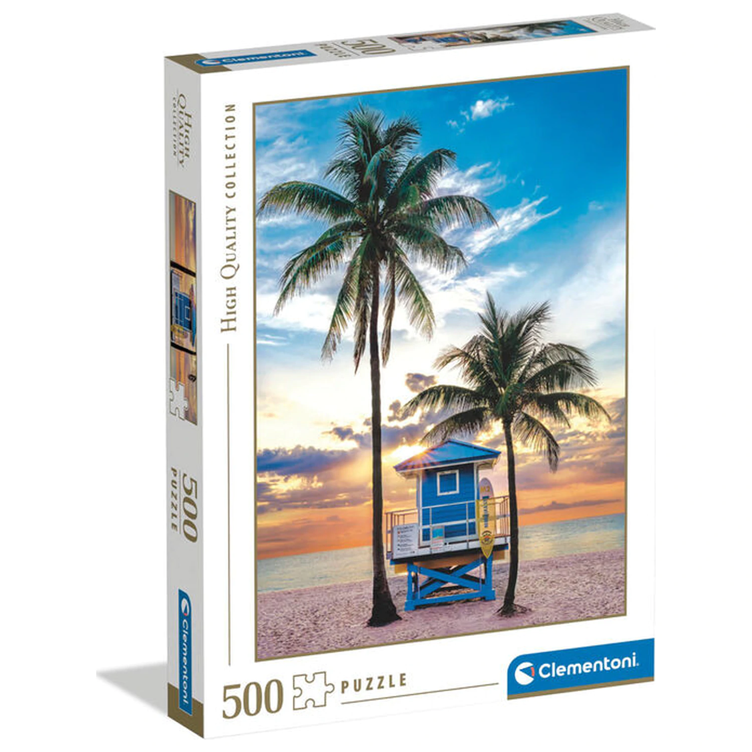 Miami Beach Florida puzzle 500 piese poza produsului