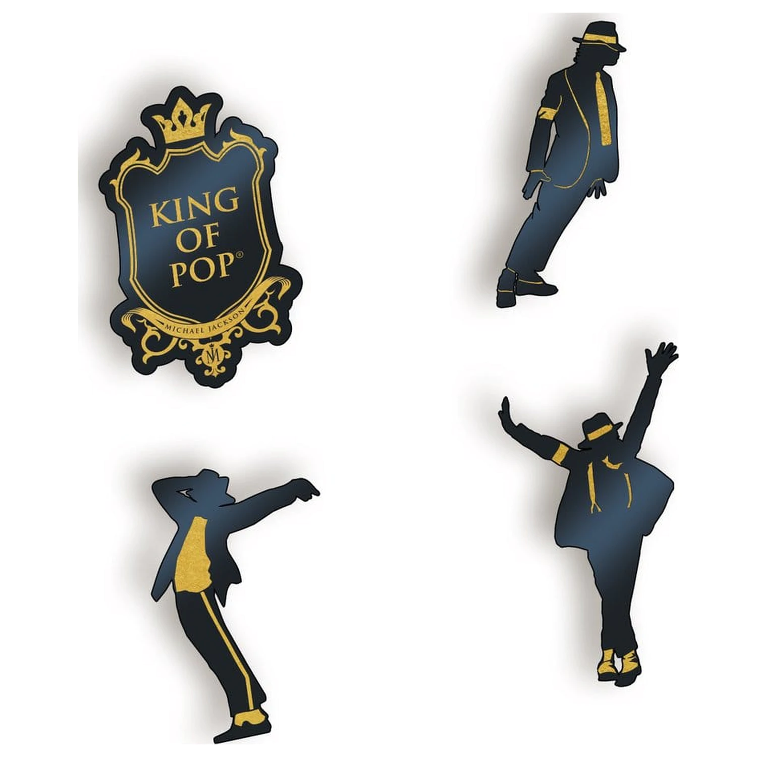 Michael Jackson Set de Insigne Tip Pin poza produsului
