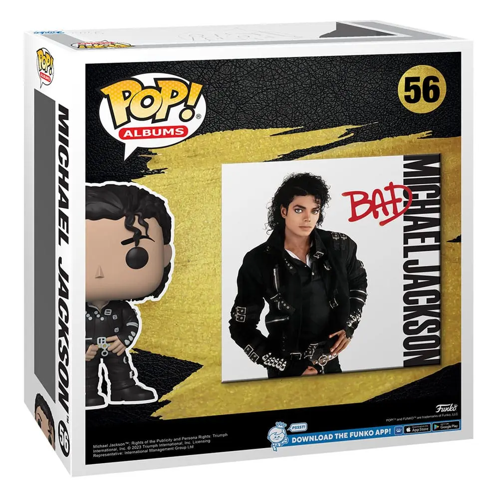Michael Jackson POP! Albums Figurină Vinil Bad 9 cm poza produsului