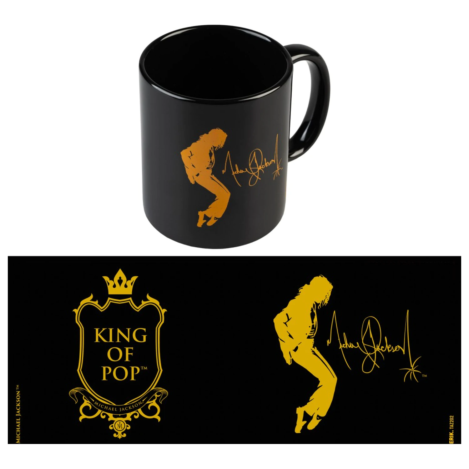 Michael Jackson Cana King of Pop Black 350 ml poza produsului