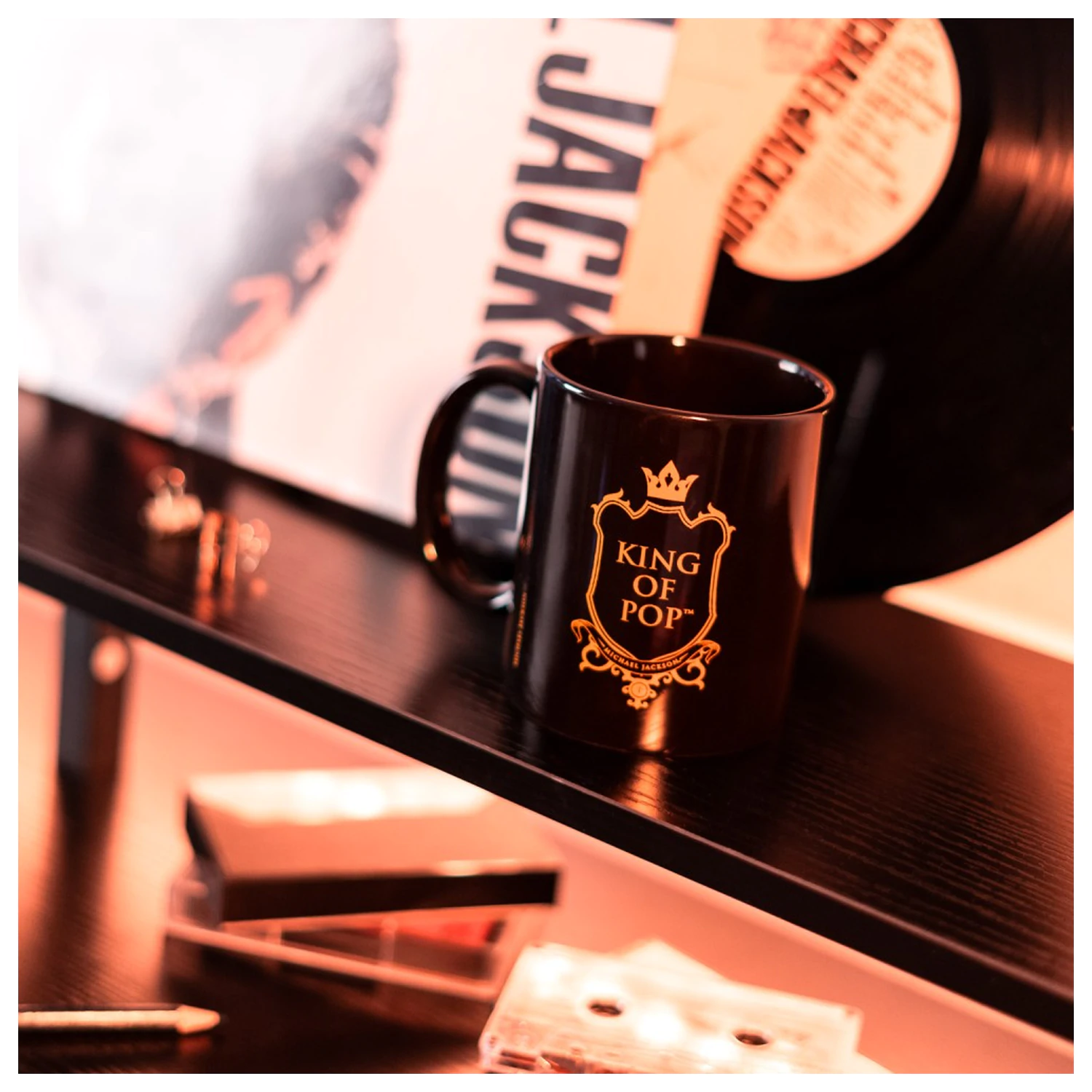 Michael Jackson Cana King of Pop Black 350 ml poza produsului