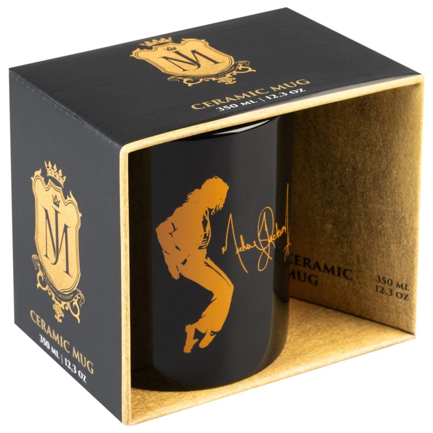 Michael Jackson Cana King of Pop Black 350 ml poza produsului