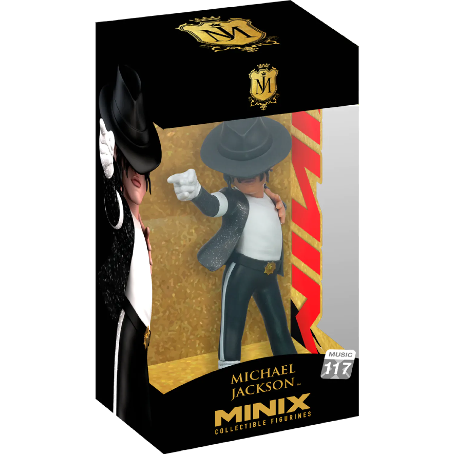 Figurină Minix Michael Jackson Billie Jean 12 cm poza produsului