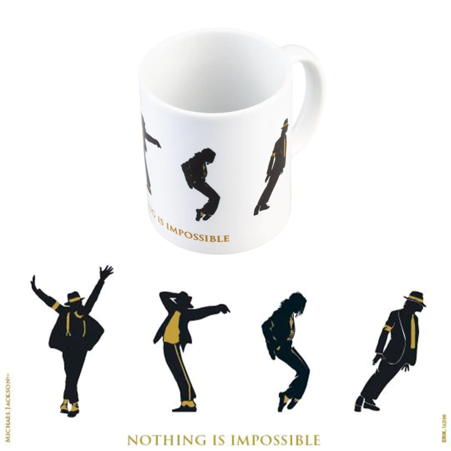 Michael Jackson Mug Nothing is Impossible cana 350 ml poza produsului