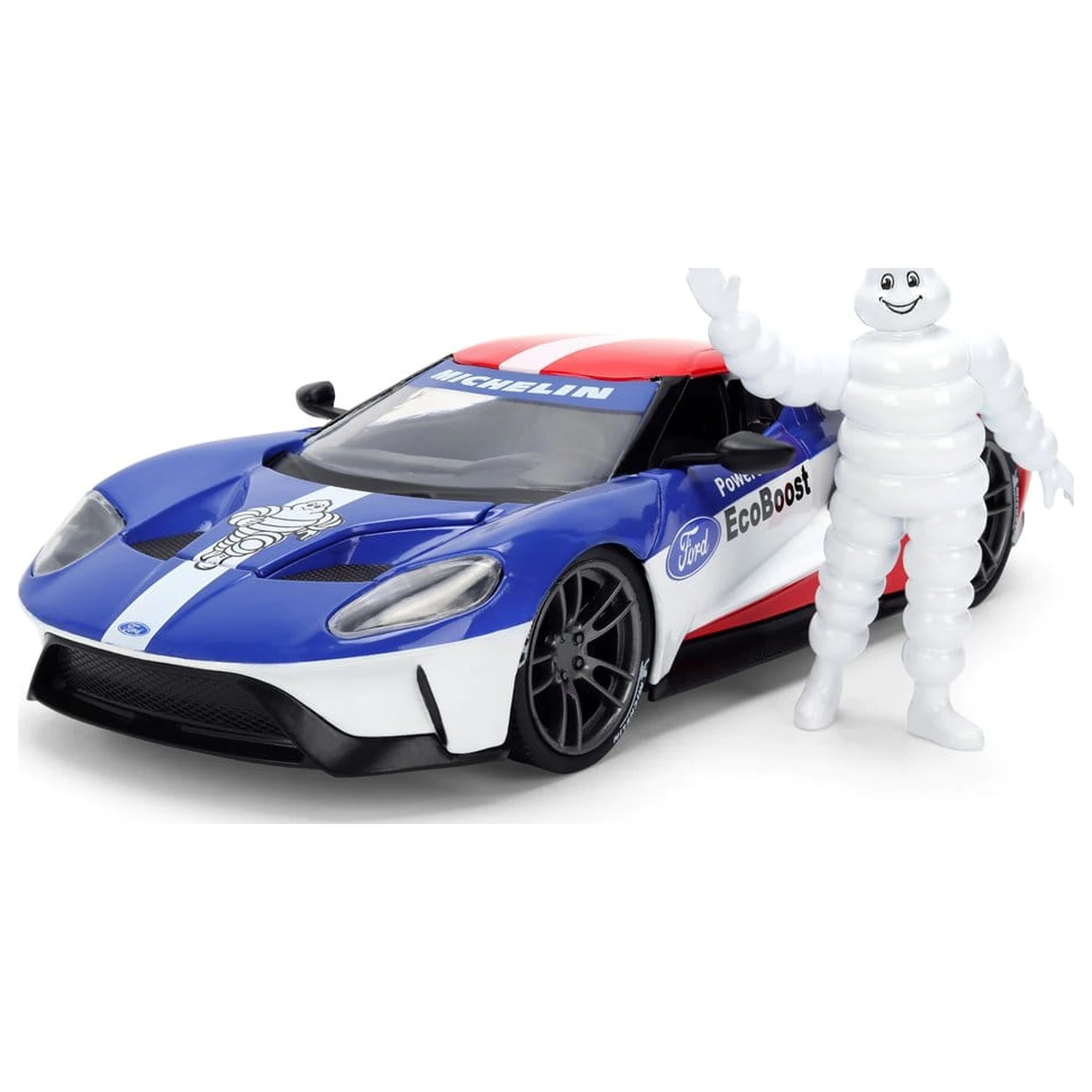 Michelin Man Diecast Model 1/24 2017 Ford GT poza produsului