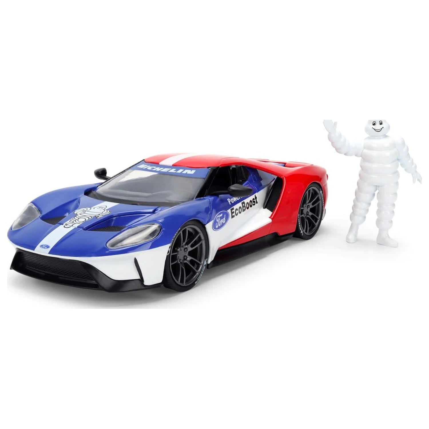 Michelin Man Diecast Model 1/24 2017 Ford GT poza produsului