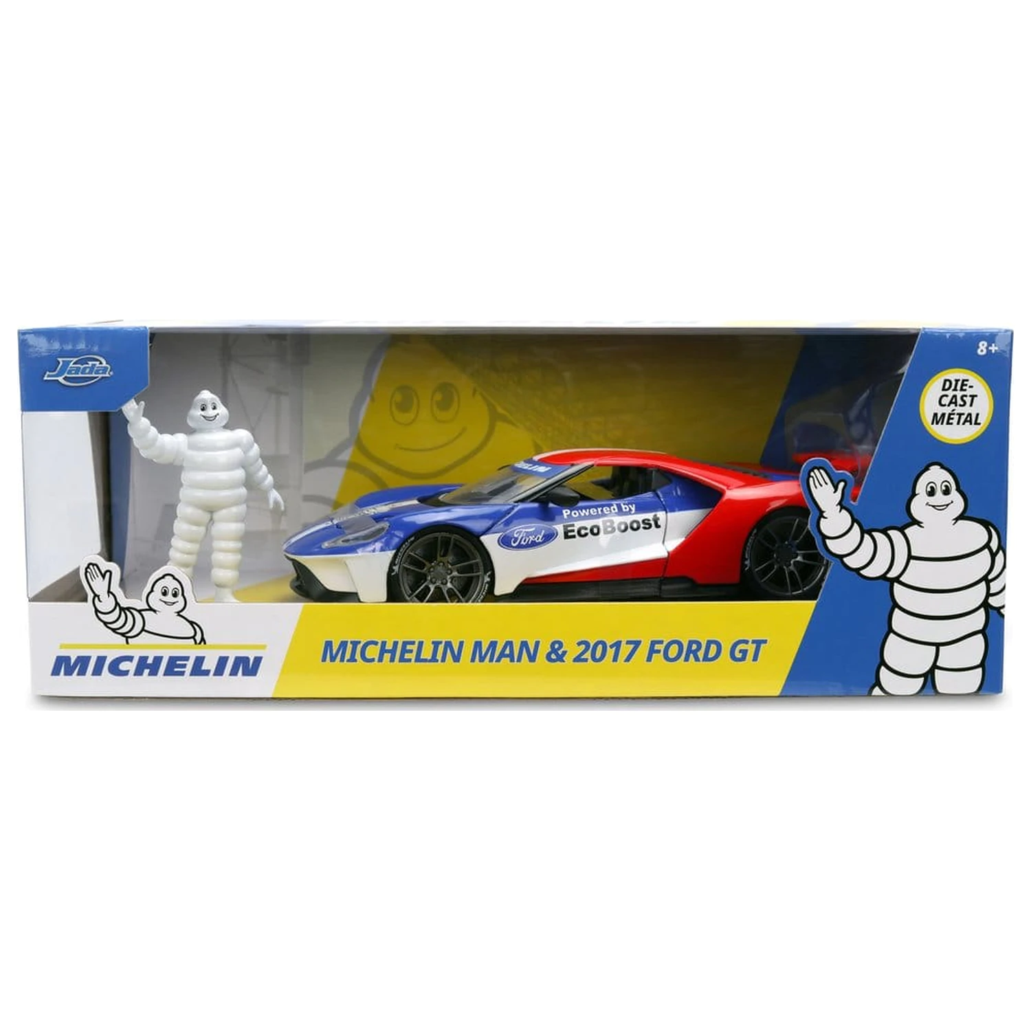 Michelin Man Diecast Model 1/24 2017 Ford GT poza produsului