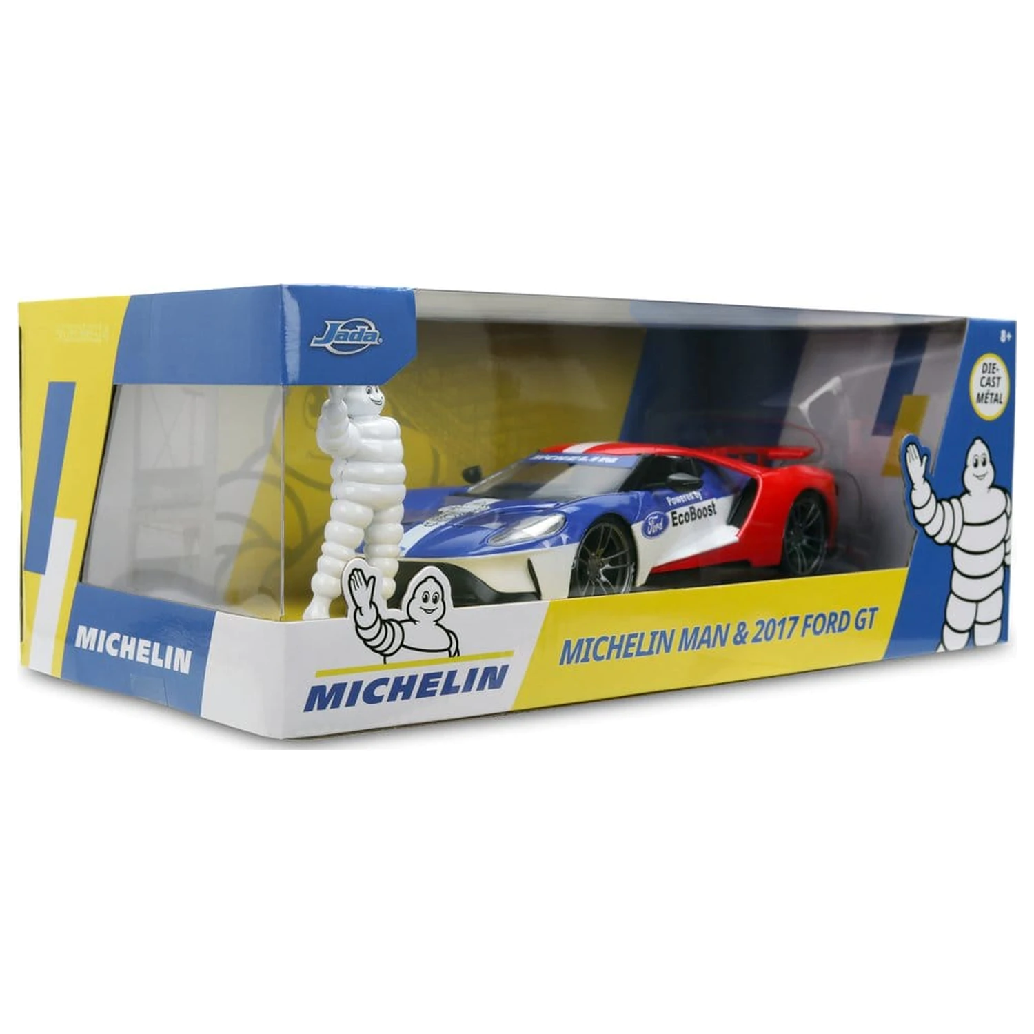 Michelin Man Diecast Model 1/24 2017 Ford GT poza produsului