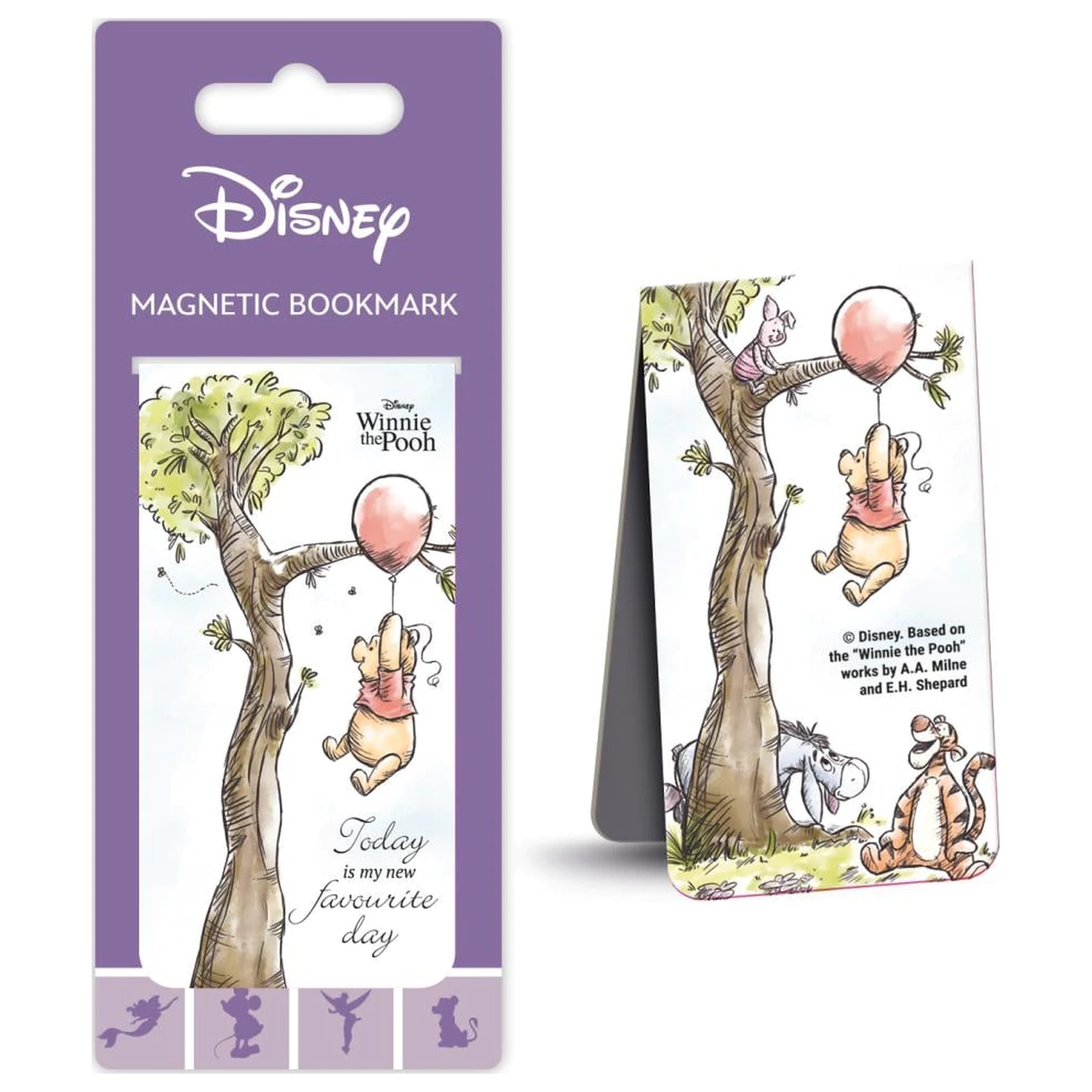 Winnie the Pooh Magnetic Bookmark Balloon poza produsului