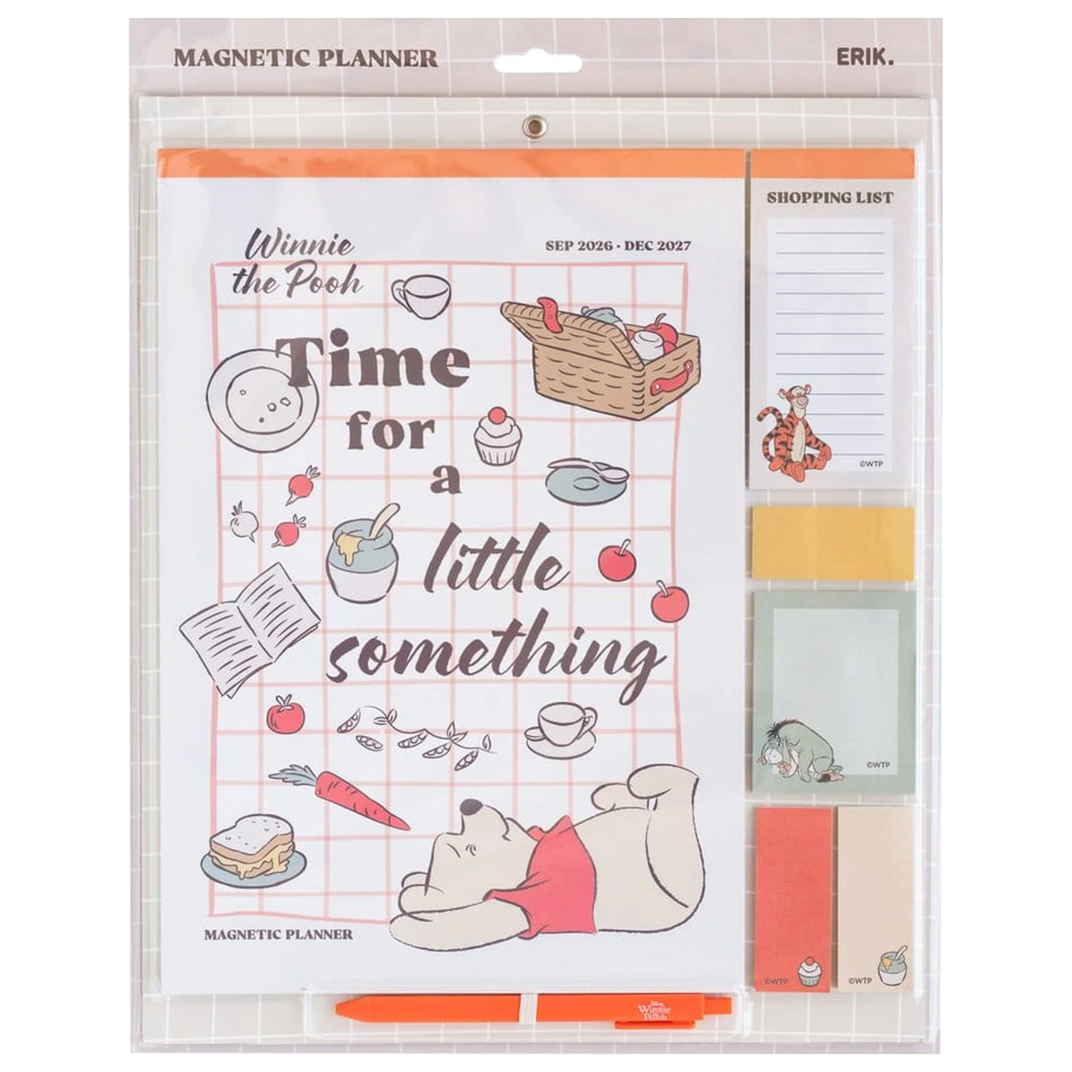 Winnie the Pooh Magnetic Planner 2026/27 30 x 35 cm poza produsului