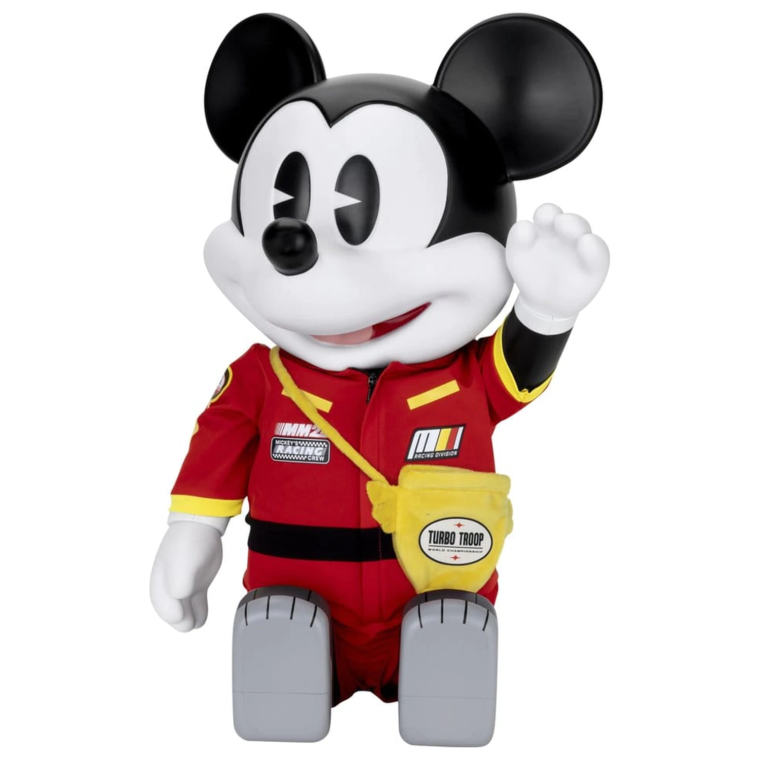Mickey and Friends Vinyl Bank SYAKING-BANG!! Funcțional Figurină Mașină de curse Micky 48 cm poza produsului