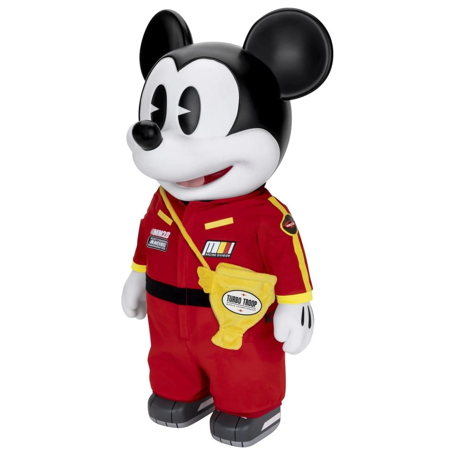 Mickey and Friends Vinyl Bank SYAKING-BANG!! Funcțional Figurină Mașină de curse Micky 48 cm poza produsului