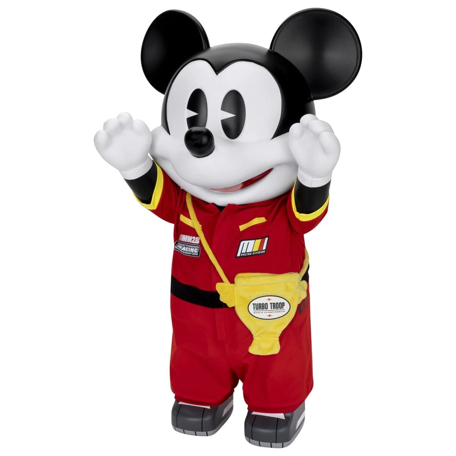 Mickey and Friends Vinyl Bank SYAKING-BANG!! Funcțional Figurină Mașină de curse Micky 48 cm poza produsului