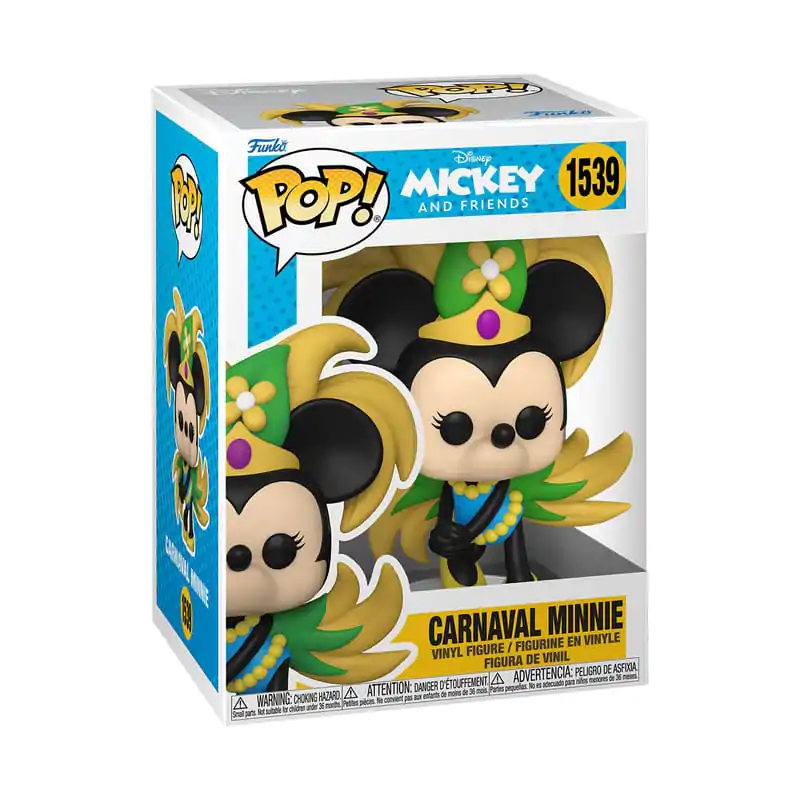 Mickey ATW Funko POP! Disney Figurină de vinil Carnaval Minnie 9 cm poza produsului