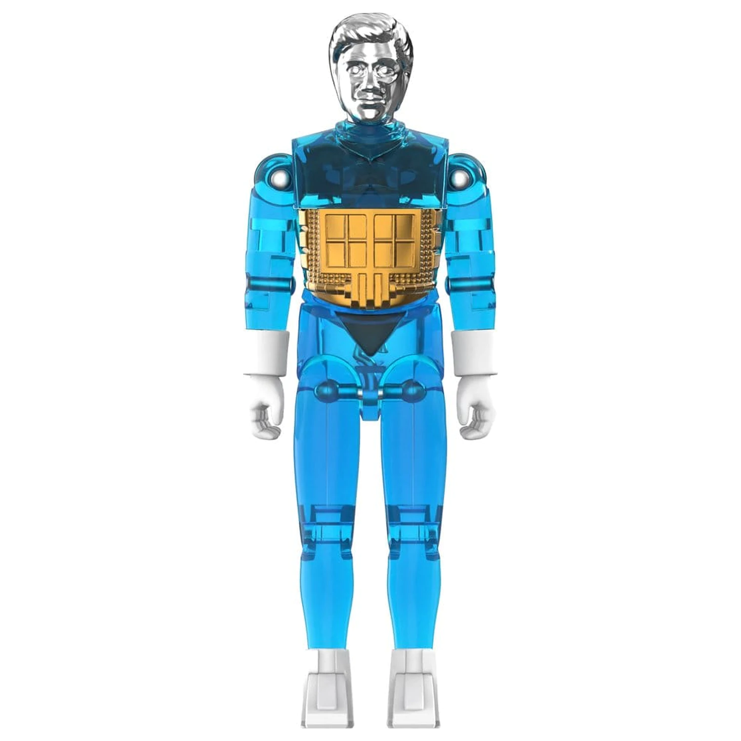 Micronauts ReAction+ Figurina de actiune Wave 03 Time Traveler (Translucent Blue) 10 cm poza produsului