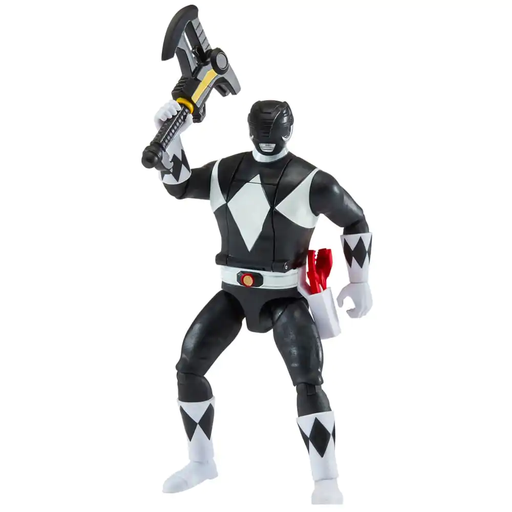 Mighty Morphin Power Rangers Action Figure Auto-Morphin Black Ranger 12 cm figurină de acțiune poza produsului