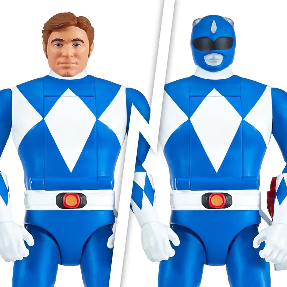 Mighty Morphin Power Rangers Action Figure Auto-Morphin Blue Ranger figurină de acțiune 12 cm poza produsului
