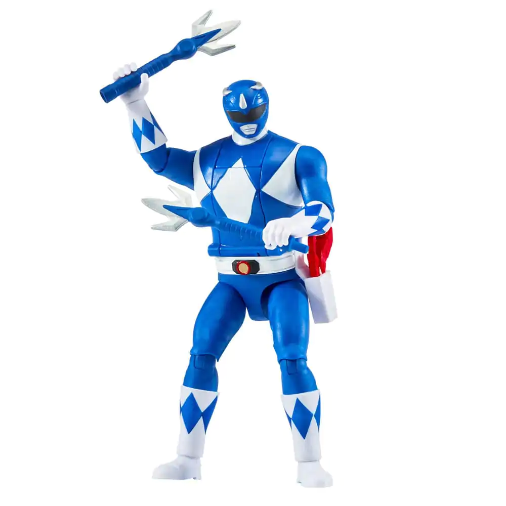 Mighty Morphin Power Rangers Action Figure Auto-Morphin Blue Ranger figurină de acțiune 12 cm poza produsului