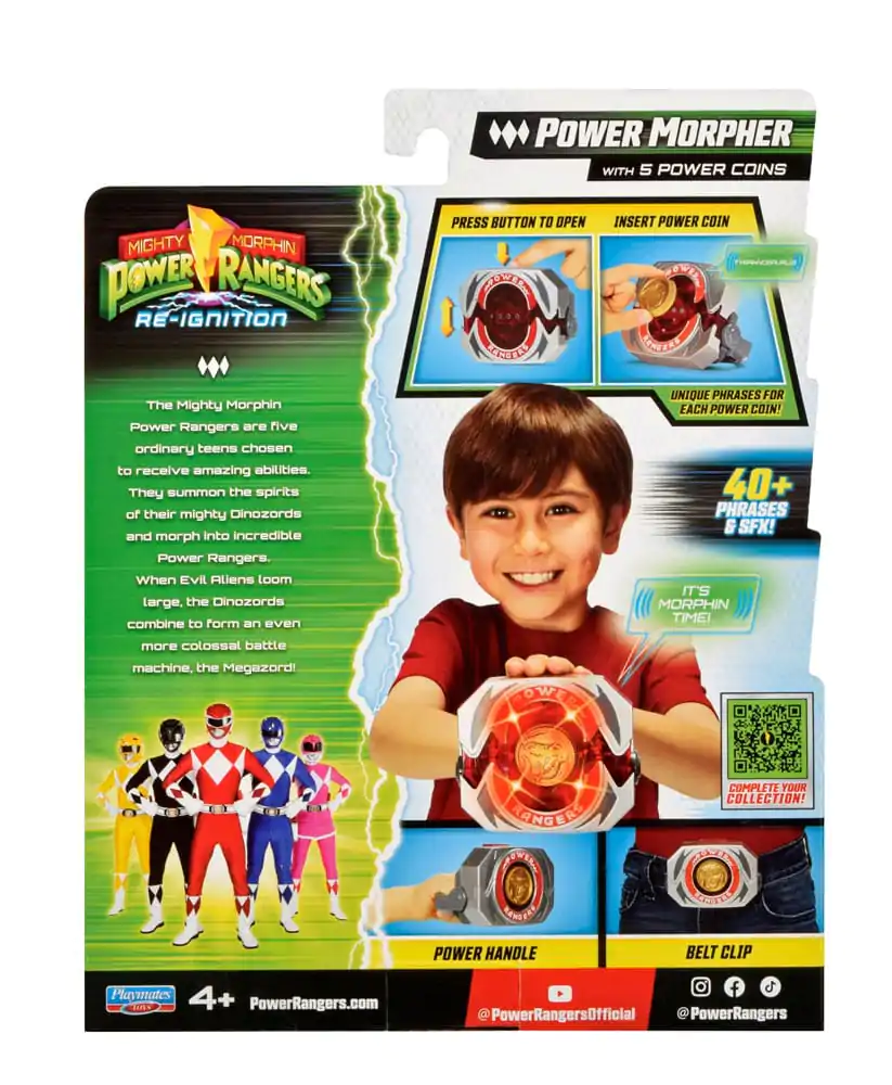 Mighty Morphin Power Rangers Belt clip Power Morpher Deluxe Clips de curea poza produsului