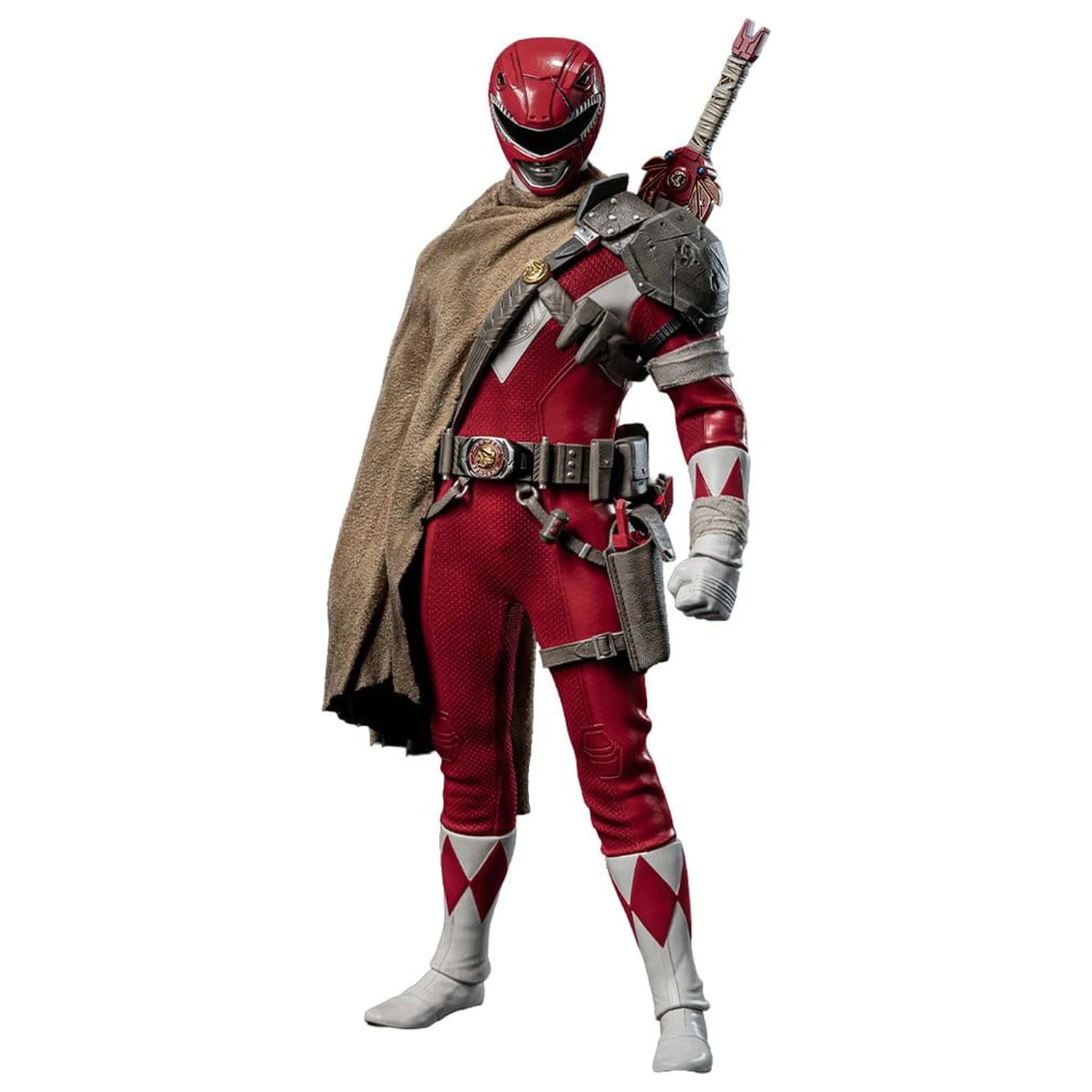 Mighty Morphin Power Rangers: The Return FigZero Action Figure 1/6 Red Power Ranger 31 cm poza produsului