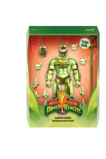 Figurină de acțiune Mighty Morphin Power Rangers Ultimates! Lord Zedd Imperial Gold Glow 18 cm poza produsului