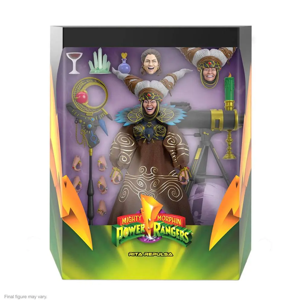 Mighty Morphin Power Rangers Ultimates Figurina de Acțiune Rita Repulsa 18 cm poza produsului