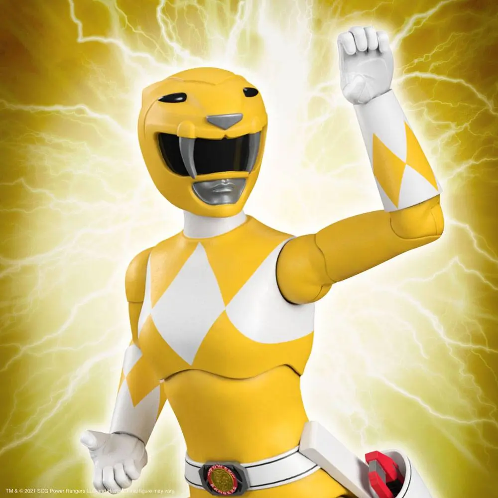 Mighty Morphin Power Rangers Ultimates figurină de acțiune Yellow Ranger 18 cm poza produsului