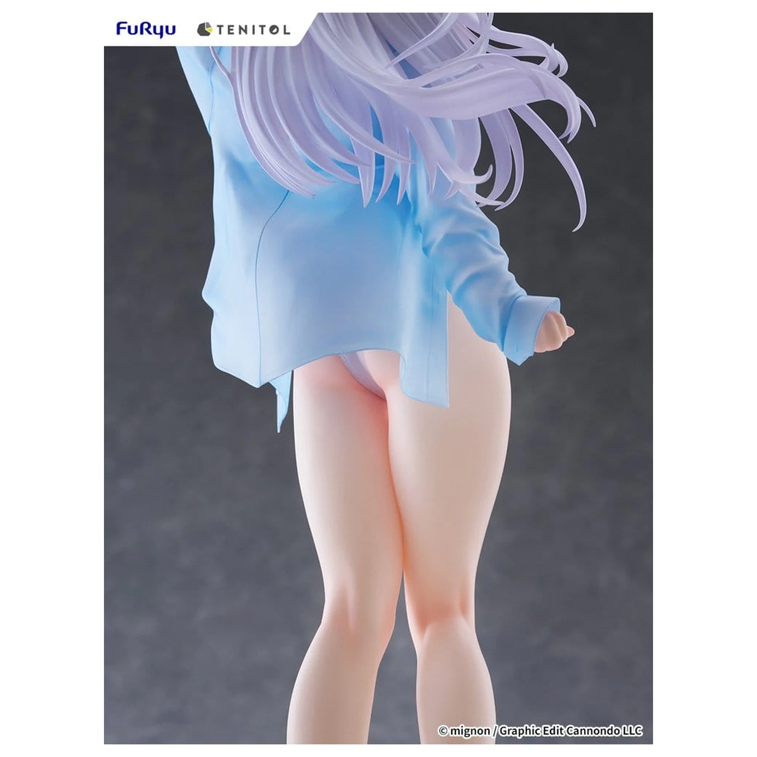 Mignon Works Tenitol Tall PVC Figurina Shiro Costum de baie Ver. 30 cm poza produsului