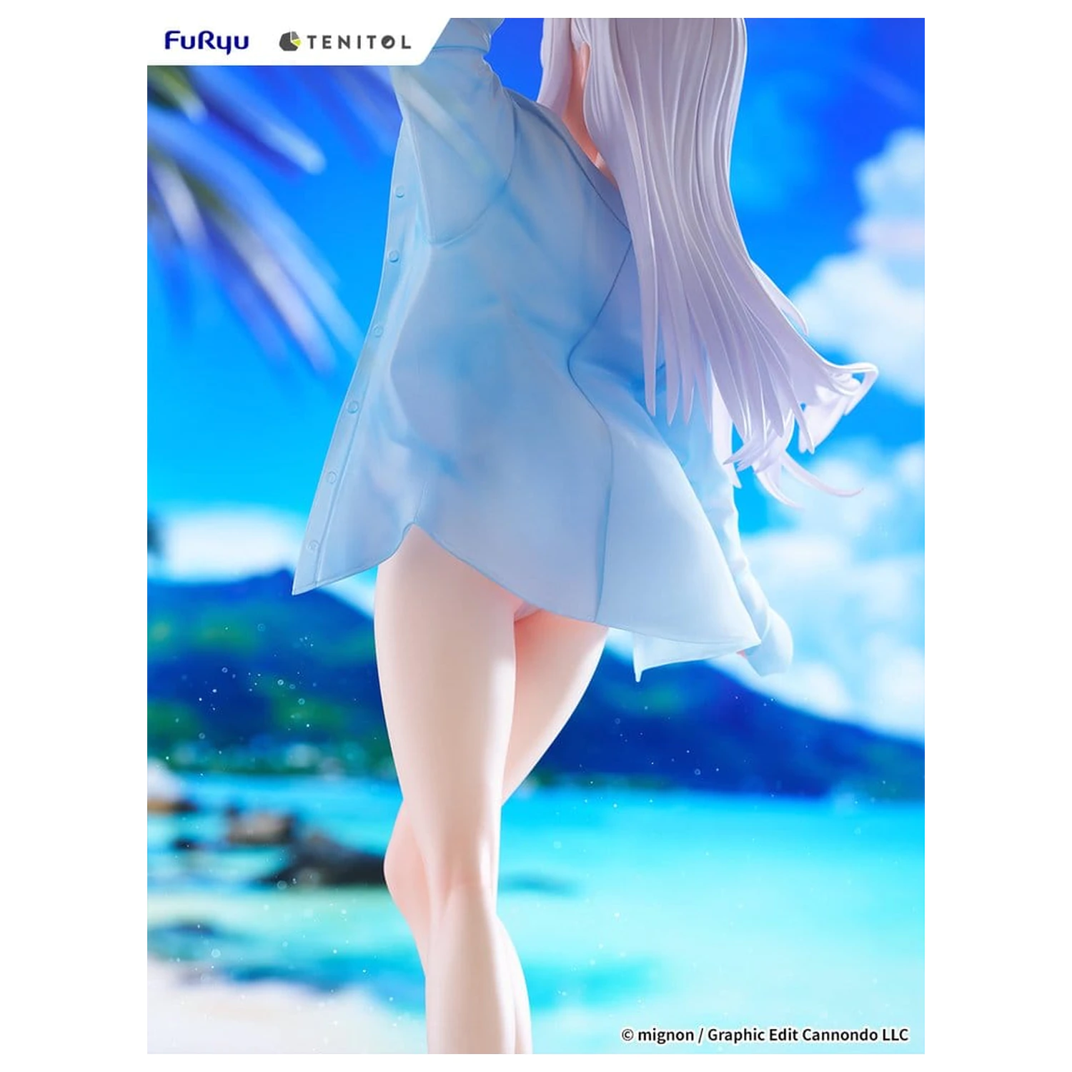 Mignon Works Tenitol Tall PVC Figurina Shiro Costum de baie Ver. 30 cm poza produsului