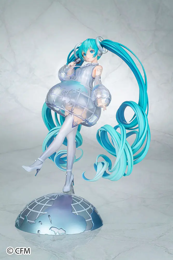 Statuie PVC Miku EXPO 2021 1/7 Hatsune Miku Online Ver. 28 cm poza produsului