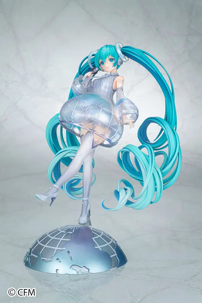 Statuie PVC Miku EXPO 2021 1/7 Hatsune Miku Online Ver. 28 cm poza produsului