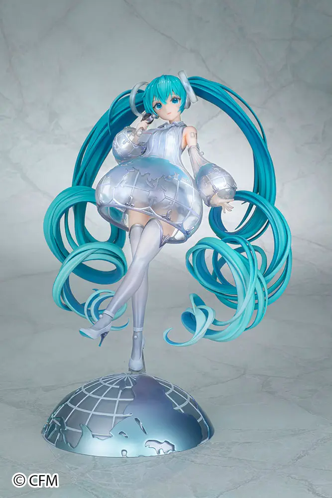 Statuie PVC Miku EXPO 2021 1/7 Hatsune Miku Online Ver. 28 cm poza produsului