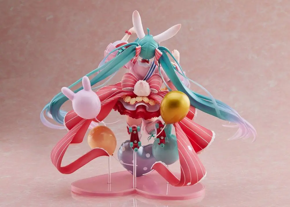 Miku Hatsune Statuie PVC 1/7 Miku Hatsune Birthday 2021 (Pretty Rabbit Ver.) de Spiritale 21 cm poza produsului