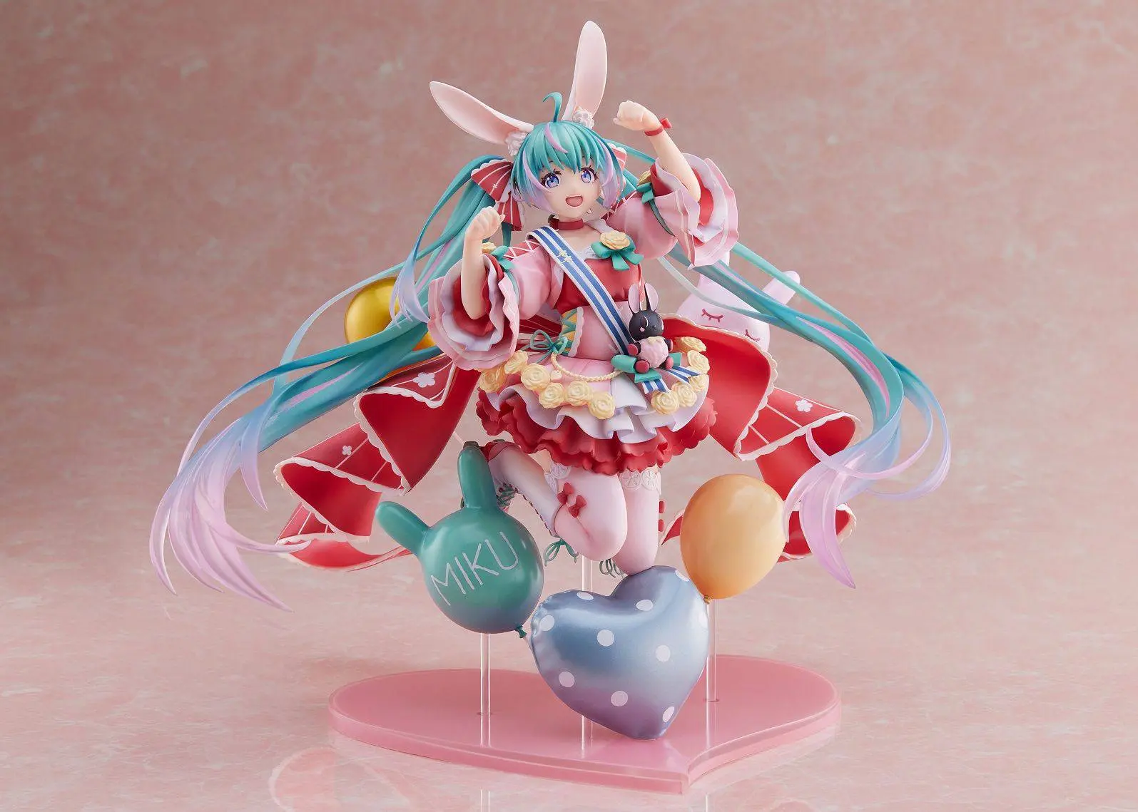 Miku Hatsune Statuie PVC 1/7 Miku Hatsune Birthday 2021 (Pretty Rabbit Ver.) de Spiritale 21 cm poza produsului