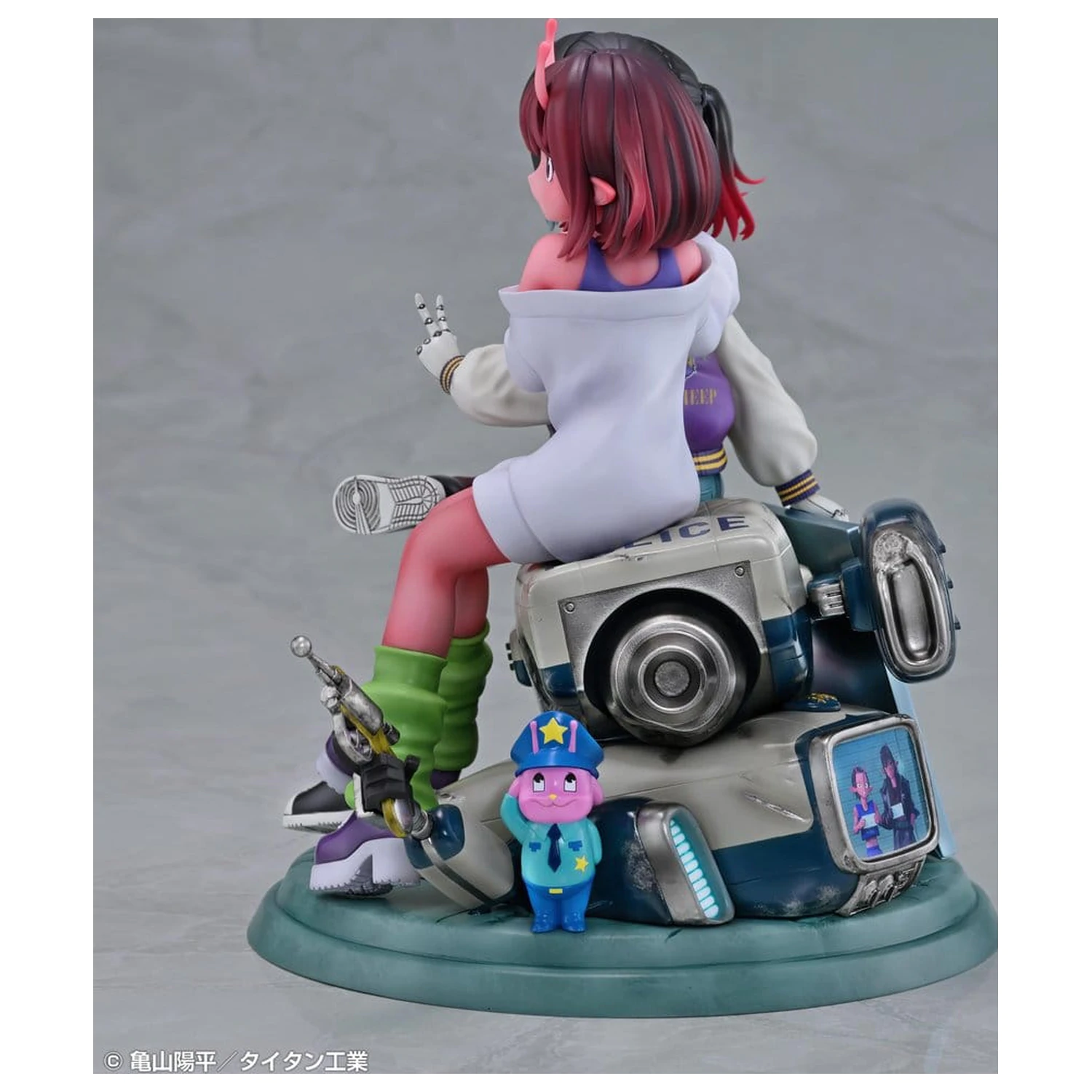 Milky Subway The Galactic Limited Express figurine din PVC pachet de 2 Chiharu & Makina 18 cm poza produsului