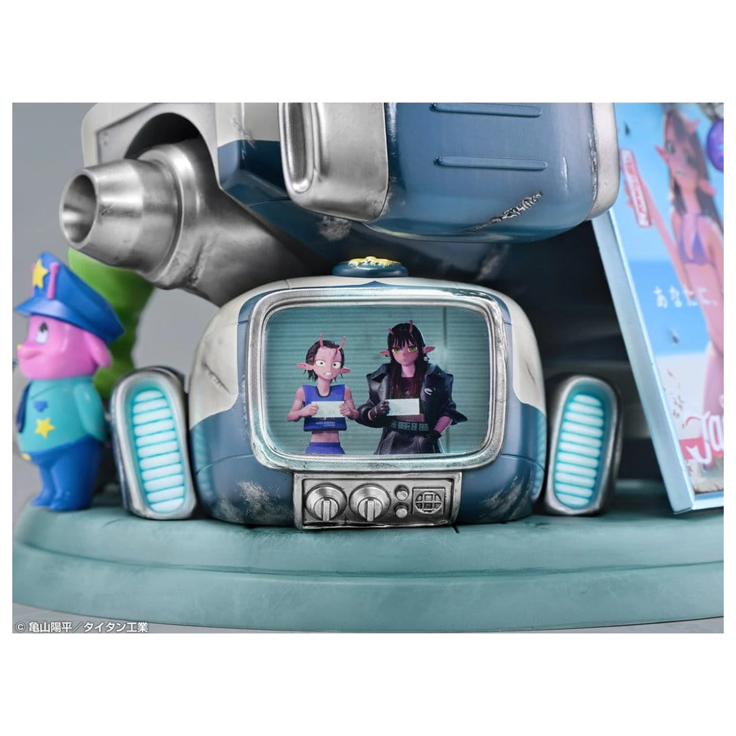 Milky Subway The Galactic Limited Express figurine din PVC pachet de 2 Chiharu & Makina 18 cm poza produsului