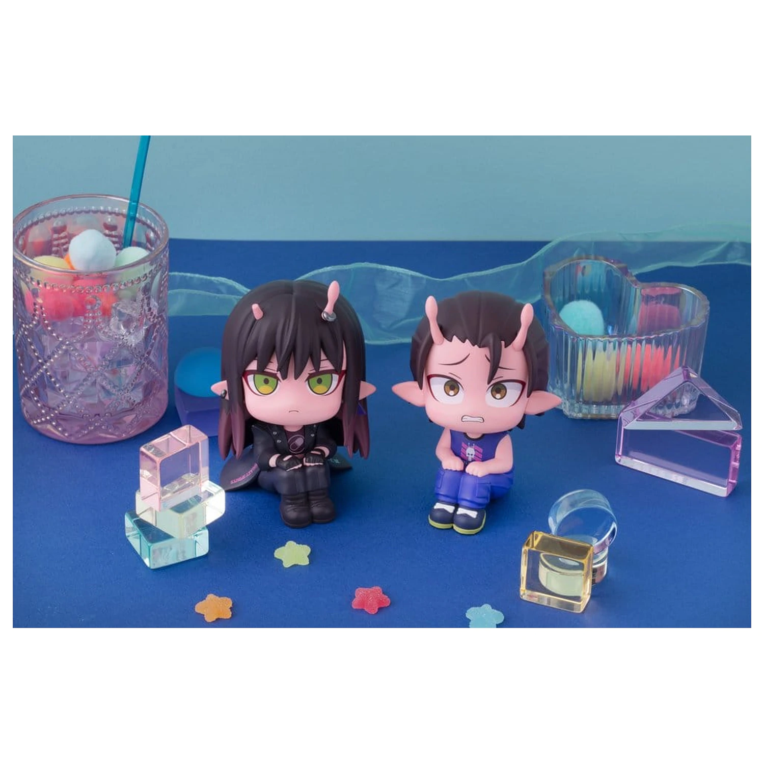Milky Subway The Galactic Limited Express Look Up figurine PVC 2-pack Akane & Kanata 11 cm (cu cadou) poza produsului
