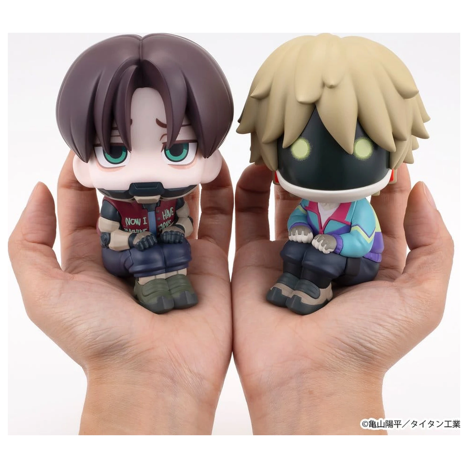 Milky Subway The Galactic Limited Express Look Up figurine PVC set 2-pack Kurt & Max 11 cm (cu cadou) poza produsului
