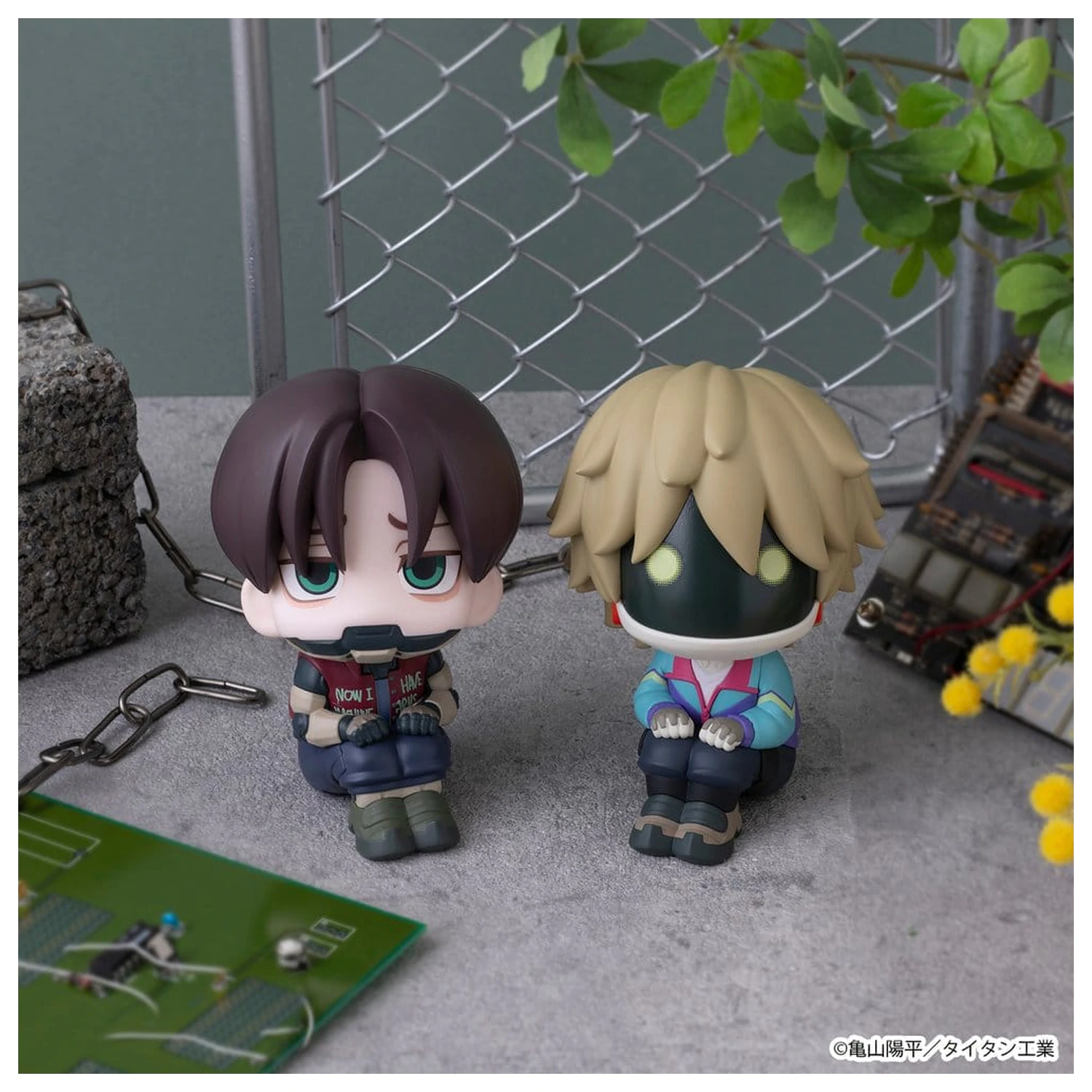 Milky Subway The Galactic Limited Express Look Up figurine PVC set 2-pack Kurt & Max 11 cm (cu cadou) poza produsului