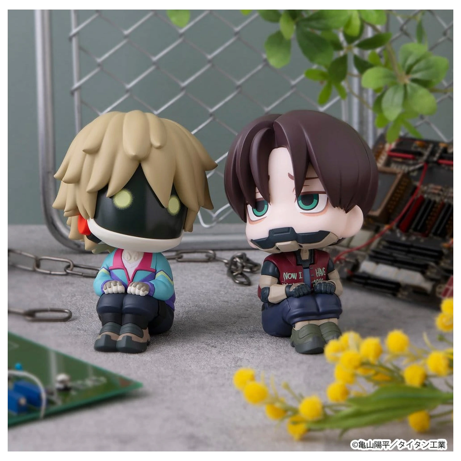 Milky Subway The Galactic Limited Express Look Up figurine PVC set 2-pack Kurt & Max 11 cm (cu cadou) poza produsului