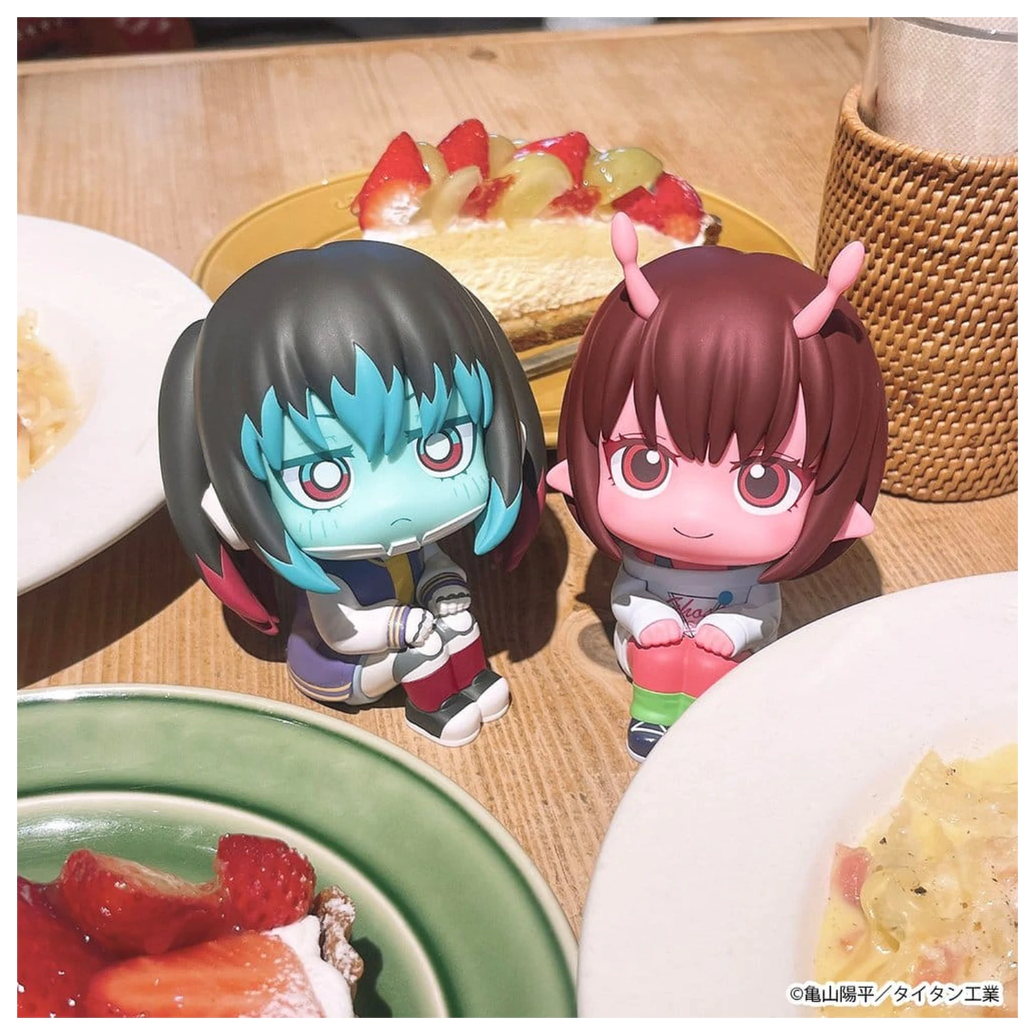 Milky Subway The Galactic Limited Express Look Up PVC Figurine 2-pack Chiharu & Makina 11 cm (cu cadou) poza produsului