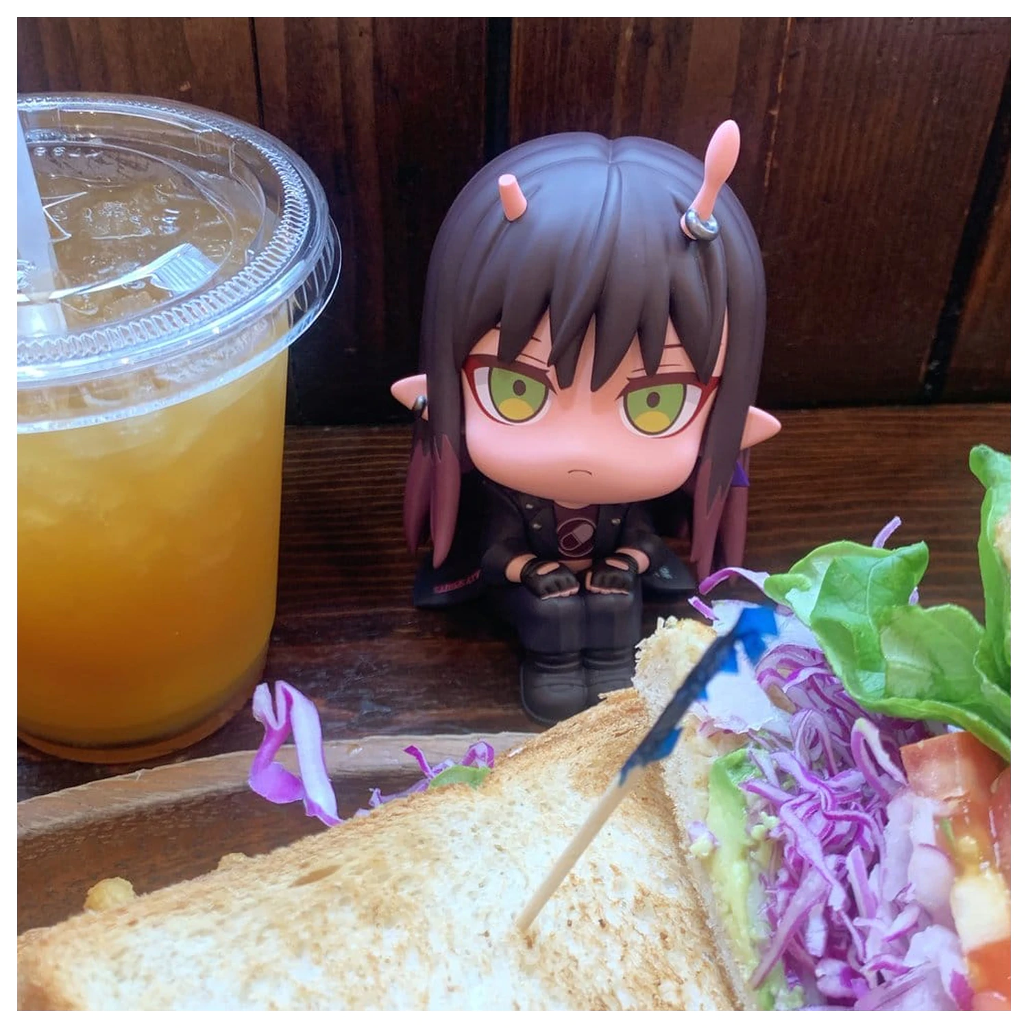 Milky Subway The Galactic Limited Express Look Up figurina PVC Akane 11 cm poza produsului