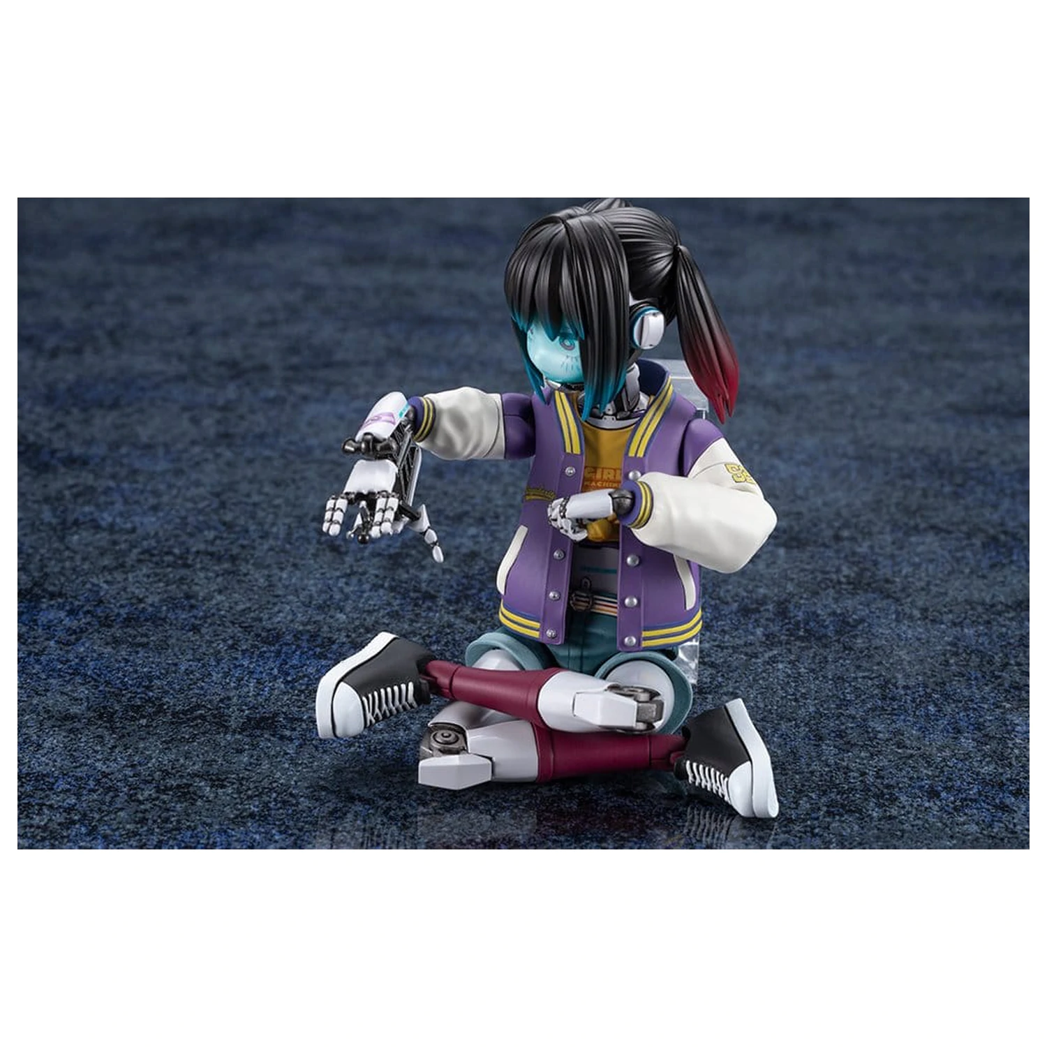 Milky Subway The Galactic Limited Express Kit Model din Plastic Makina 17 cm poza produsului