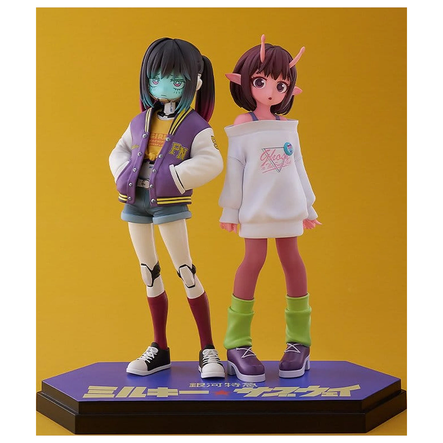 Milky Subway The Galactic Limited Express Pop Up Parade figurina PVC Chiharu & Makina 15 cm poza produsului