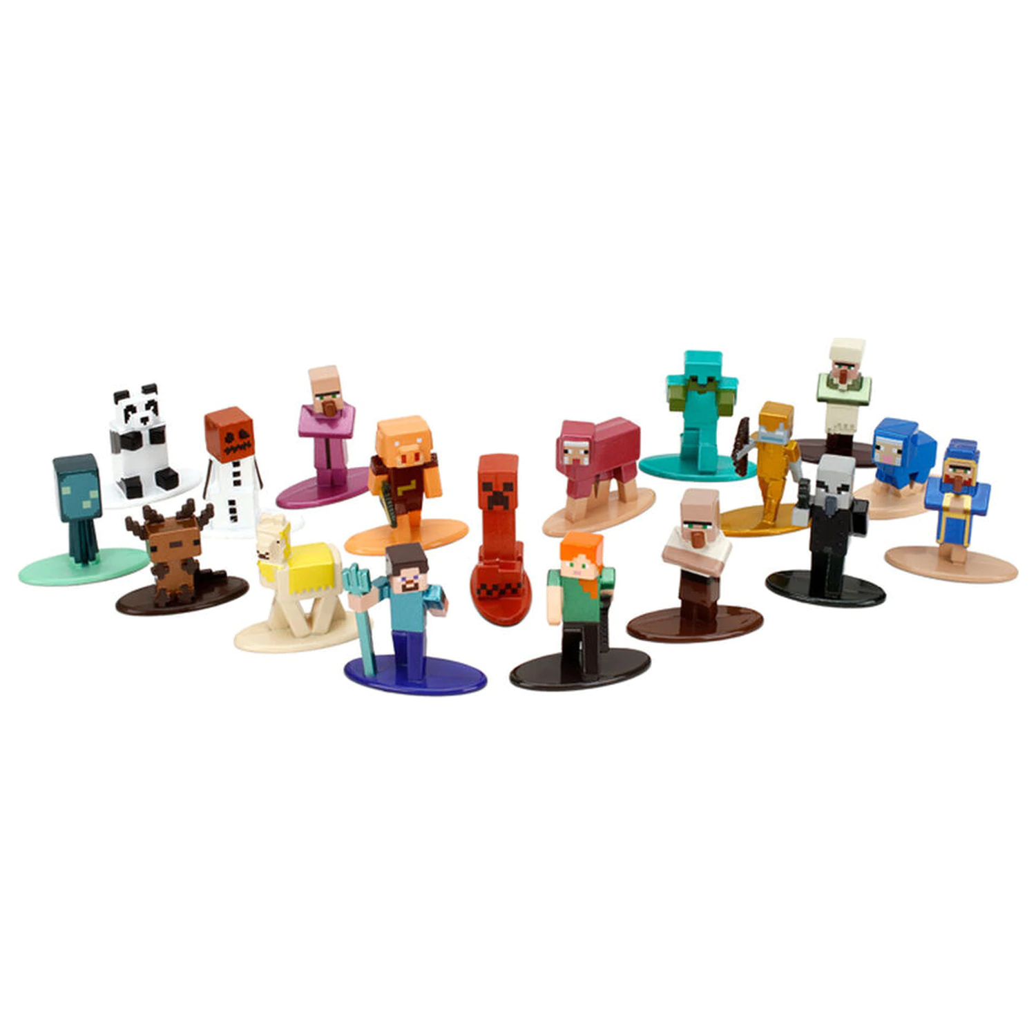 Minecraft pachet 18 figuri 4cm poza produsului