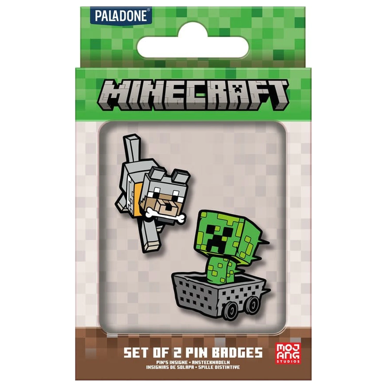 Minecraft Pin Insigna Pachet de 2 bucăți poza produsului