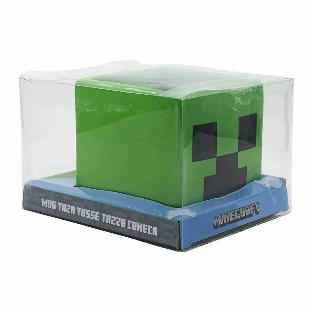 Cana 3D Minecraft Față Creeper 445 ml poza produsului