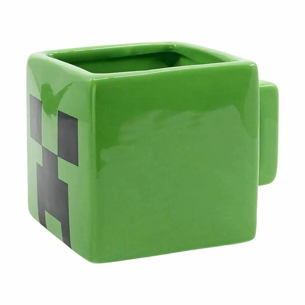 Cana 3D Minecraft Față Creeper 445 ml poza produsului