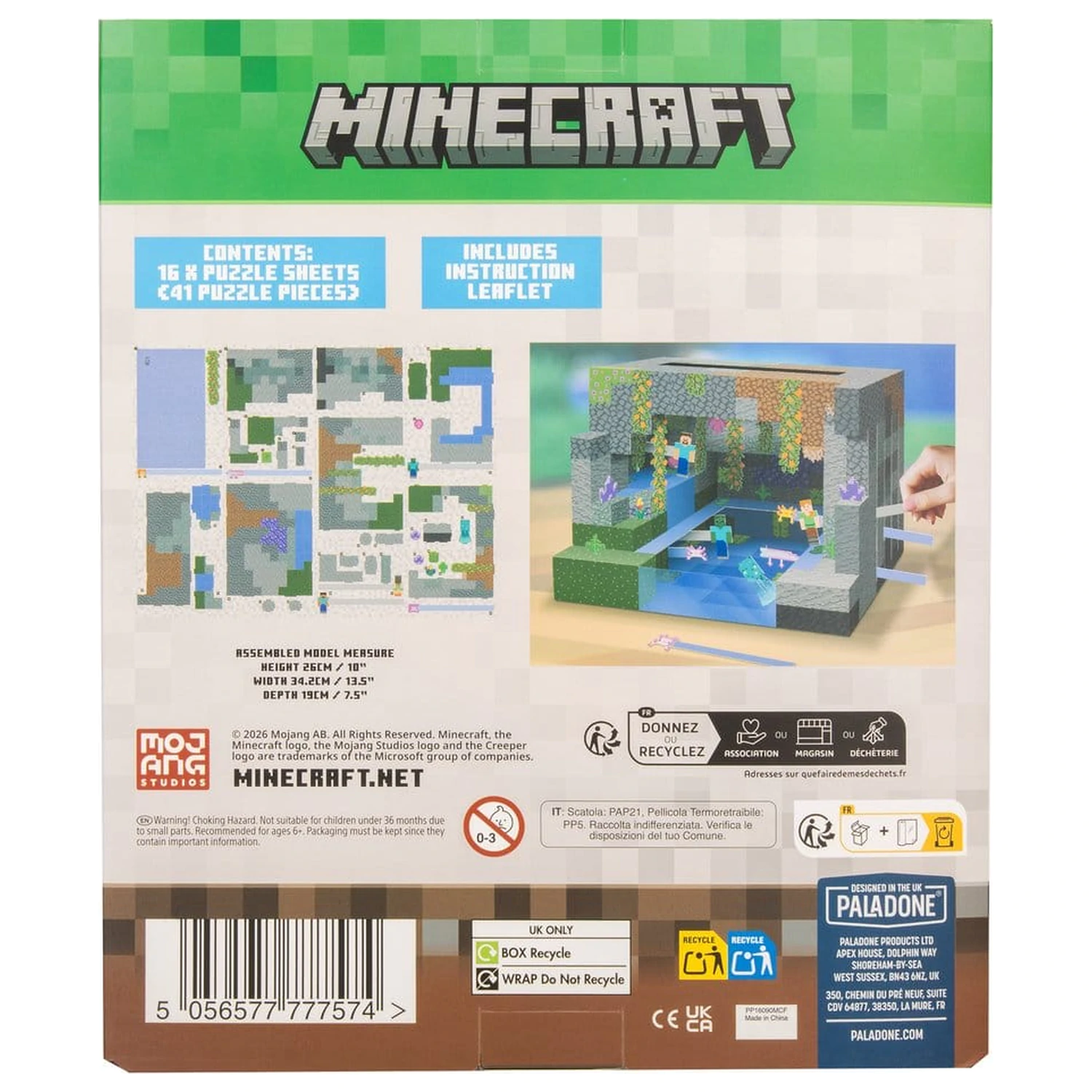 Minecraft Construction Kit Scena 3D poza produsului